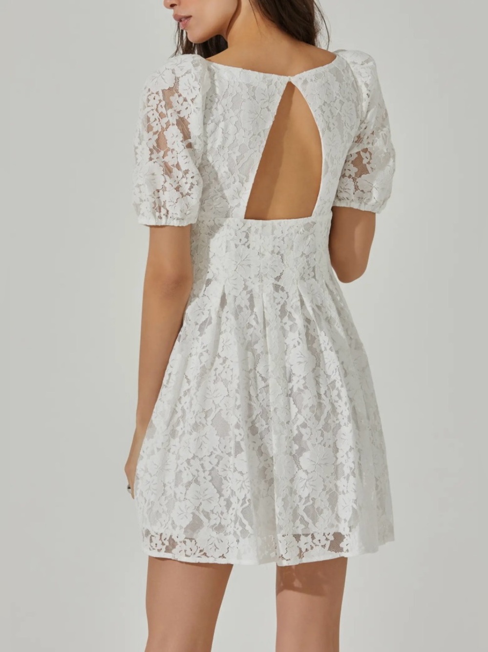 ASTR the Label Floral Lace Minidress